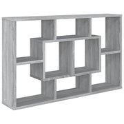 Mensola a Muro Grigio Sonoma 85x16x52,5 cm in Legno Multistrato CFW4973202