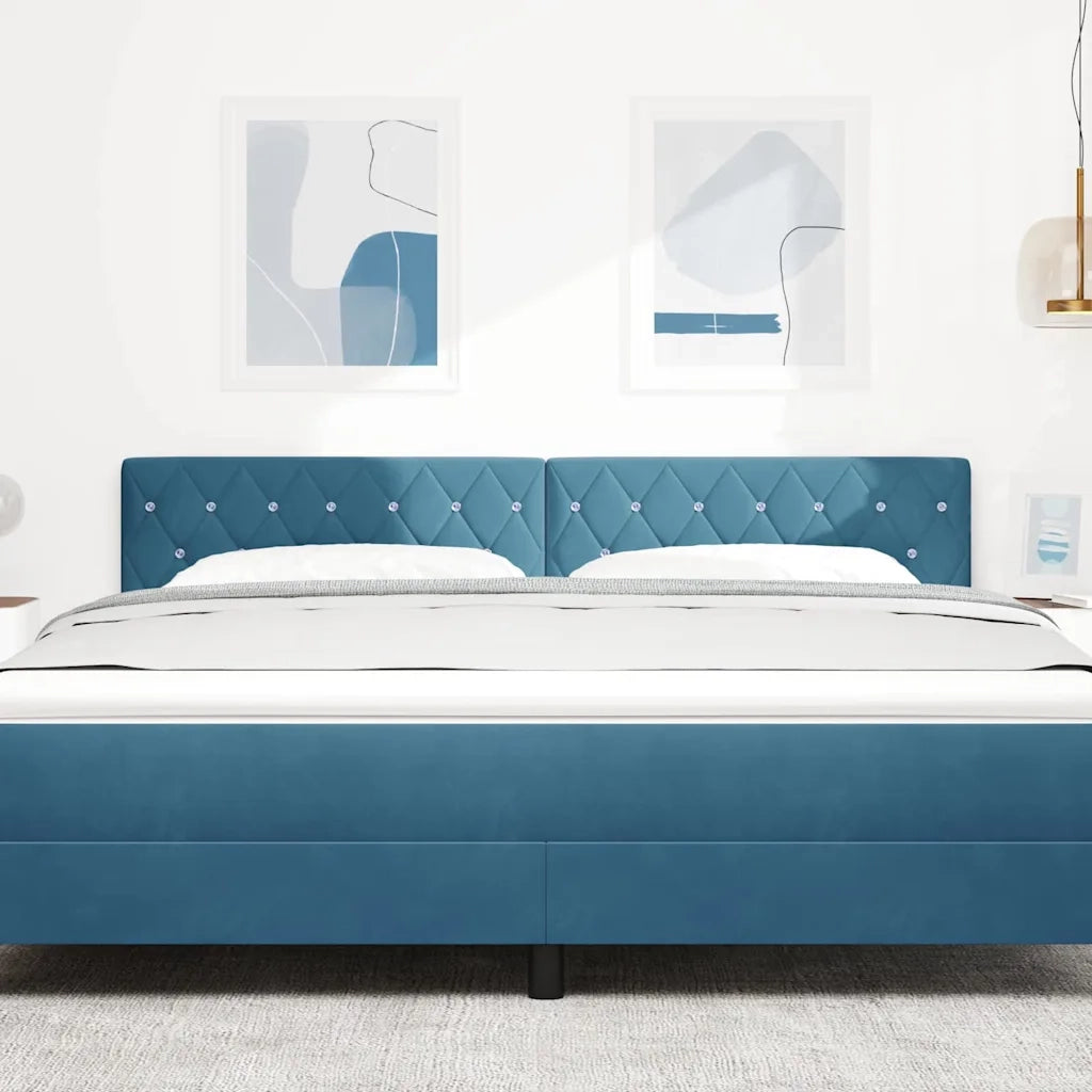 Testiera Blu Scuro 180 cm Velluto 42007103