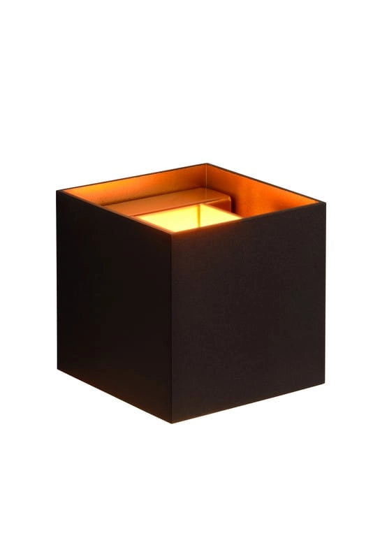 Applique Lucide XIO in alluminio nera G9 LED 4W 2700K