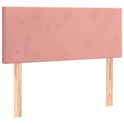 Testiera | Testata Rosa 100x5x78/88 cm in Velluto