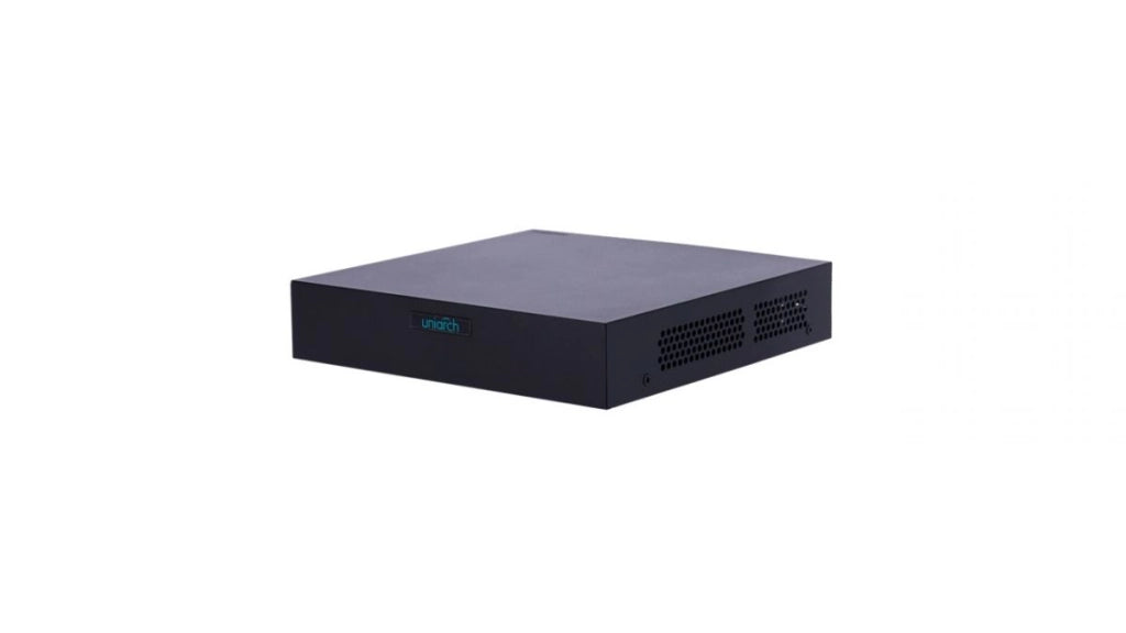 Videoregistratore NVR telecamere IP Uniarch 8 CH Ultra 265 PoE HDMI 4K e VGA Risoluzione 6 Mp