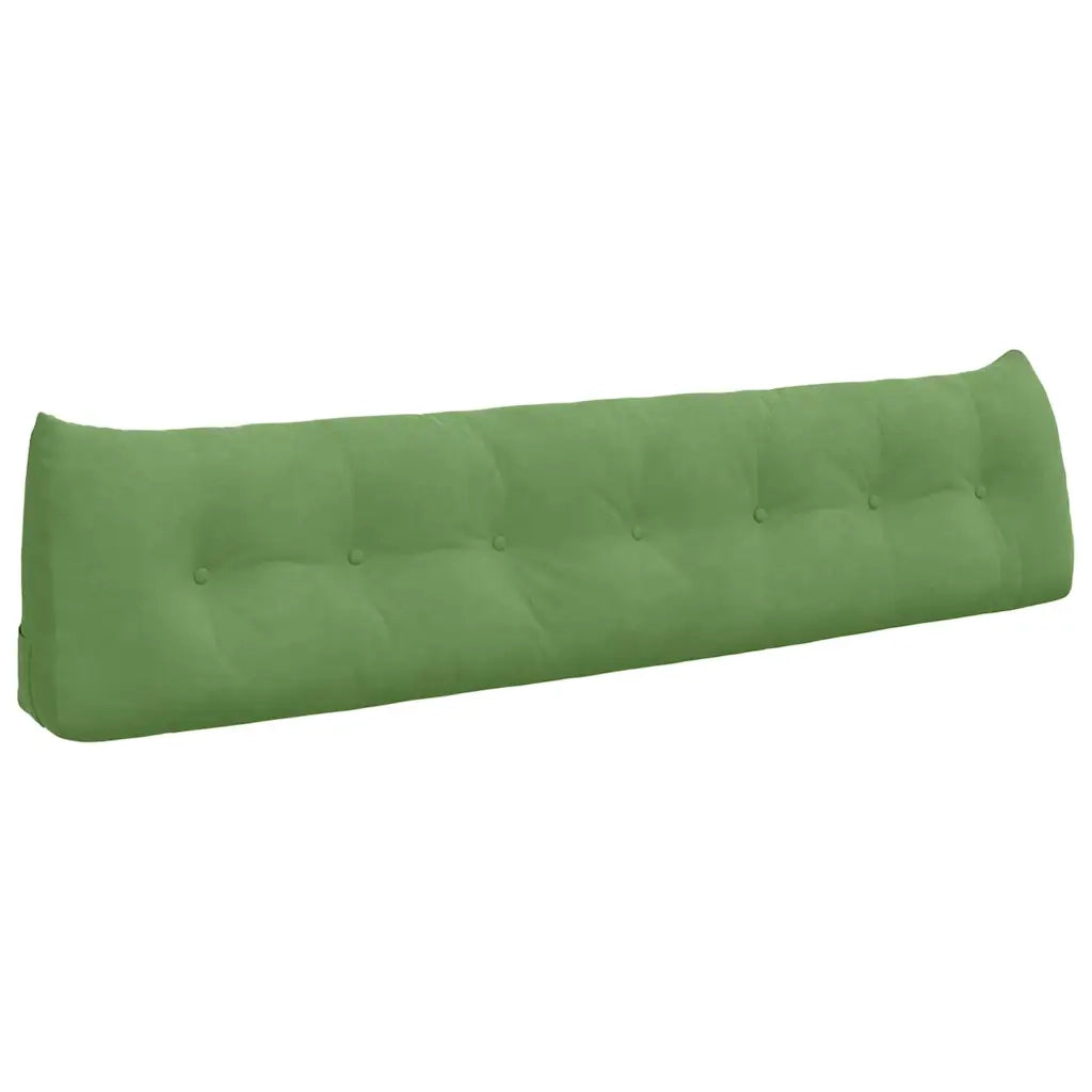 Cuscino per Schiena Verde chiaro 200 x 24 x 50 cm Velluto 42014606