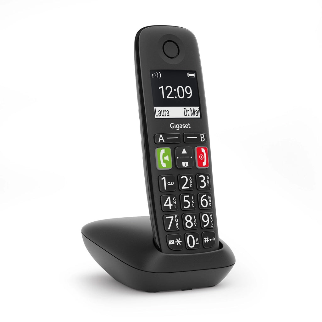 Gigaset wireless landine phone e290 black (s30852-h2901-d201) - 4250366864297