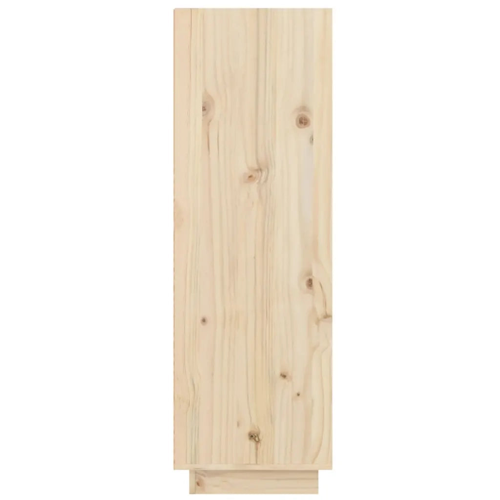 Scarpiera-Scaffale per scarpe 60x34x105 cm in Legno Massello di Pino