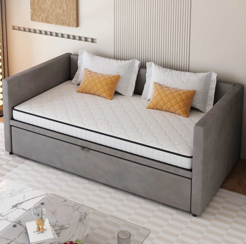 Materasso a molle 90x200 cm; altezza 12 cm; bianco