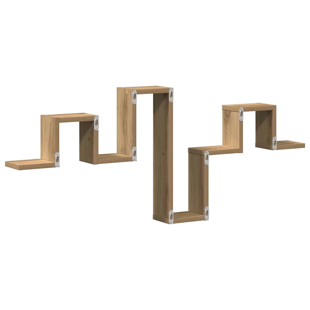 Scaffale da parete Rovere artigianale 104,5 x 43 x 10 cm 869115