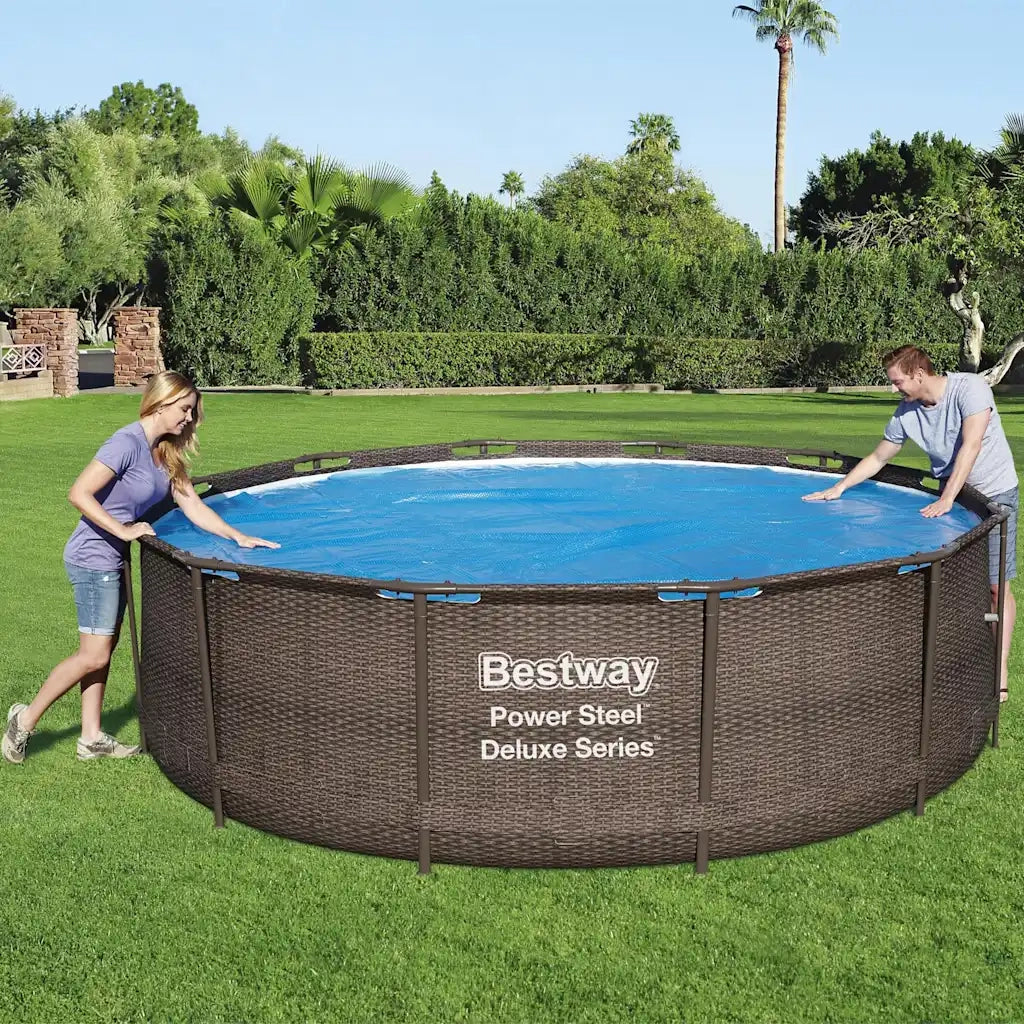 Bestway Copertura Solare per Piscina Flowclear 356 cm 92088