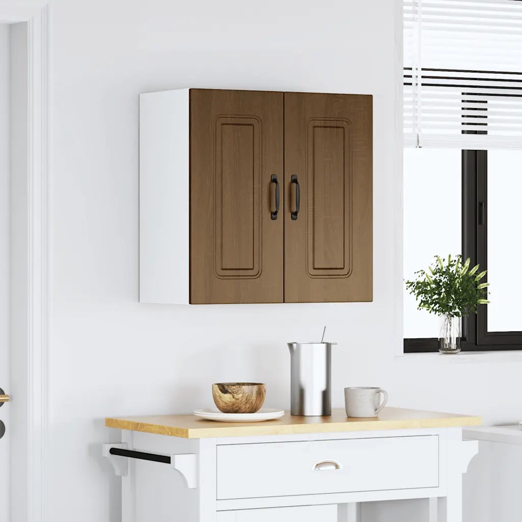 Pensile da Cucina Kalmar Rovere Marrone in Legno Multistrato 853584