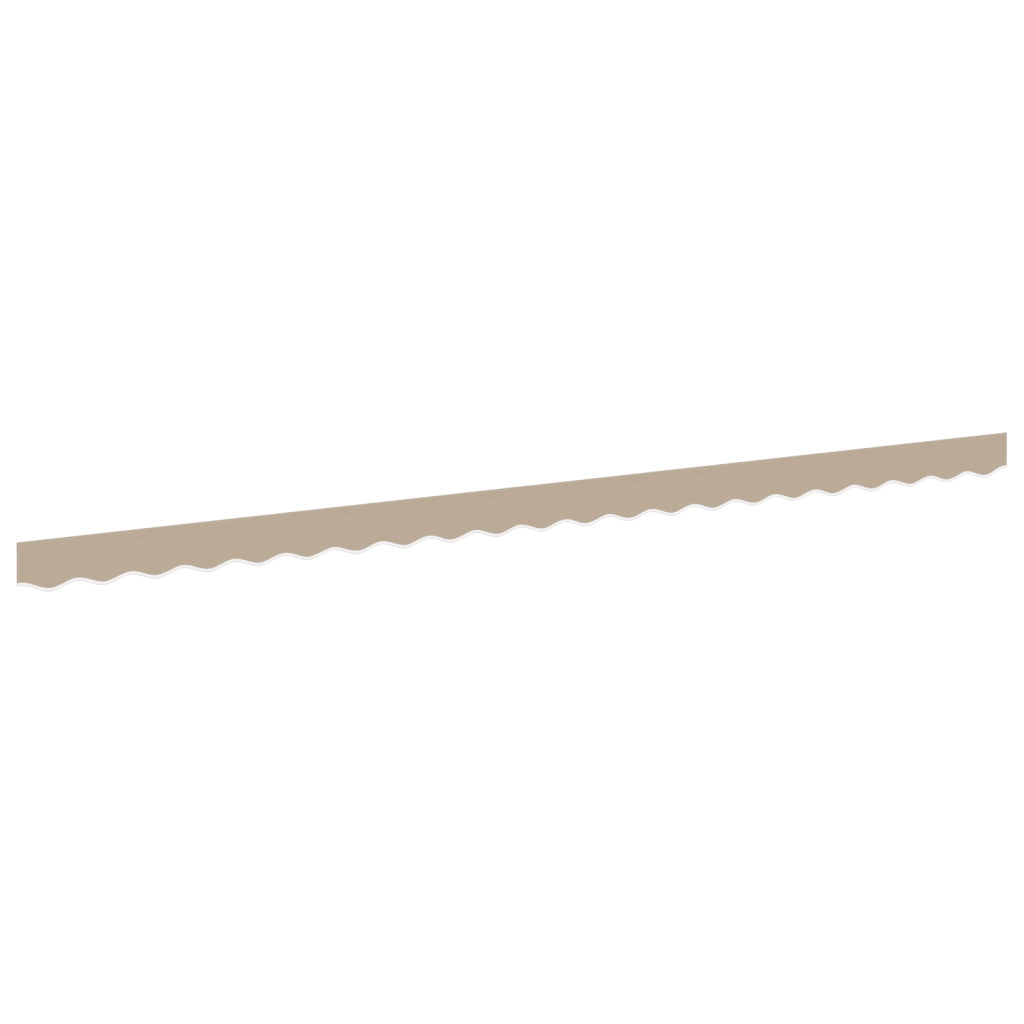 Banda per Tenda per Telaio da 5 m Beige 4.8x0.2 m