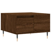 Tavolino da salotto | Tavolino da caff¨¨ | Tavolino da Soggiorno Rovere Marrone 55x55x36,5 cm in Multistrato
