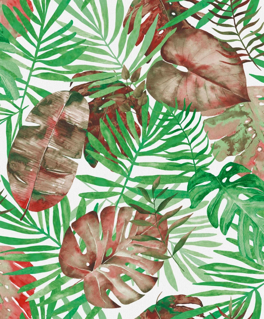 Carta da parati Jungle verde