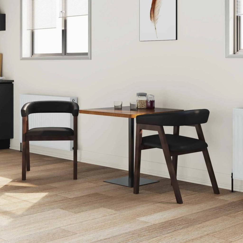 Sedie da pranzo 2 pcs Marrone Chiaro 54 x 57 x 73 cm 42020421