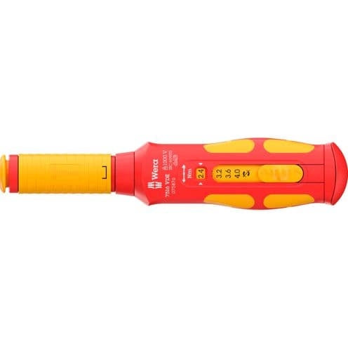 Wera 7516 VDE Kraftform Safe- Torque Speed 2,4-4,0 Nm