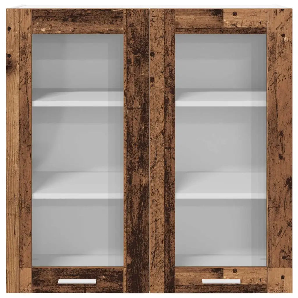 Armadio pensile Legno vecchio 80 x 31 x 80 cm Legno multistrato