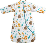 Zak da letto per bambini in cotone biologico, diverse misure - 0.35 TOG, adatto da nascita a 4 anni - M: 75 cm / 90 cm / 6-18 mesi
