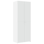 Credenza | Madia | Buffet da pranzo | Armadio da pranzo Bianca 70x42,5x185 cm in Legno Ingegnerizzato