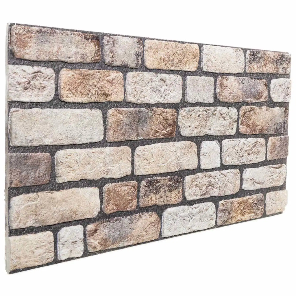 Pannelli da parete 10 pz Marrone Chiaro 100 x 50 cm CFW2362401
