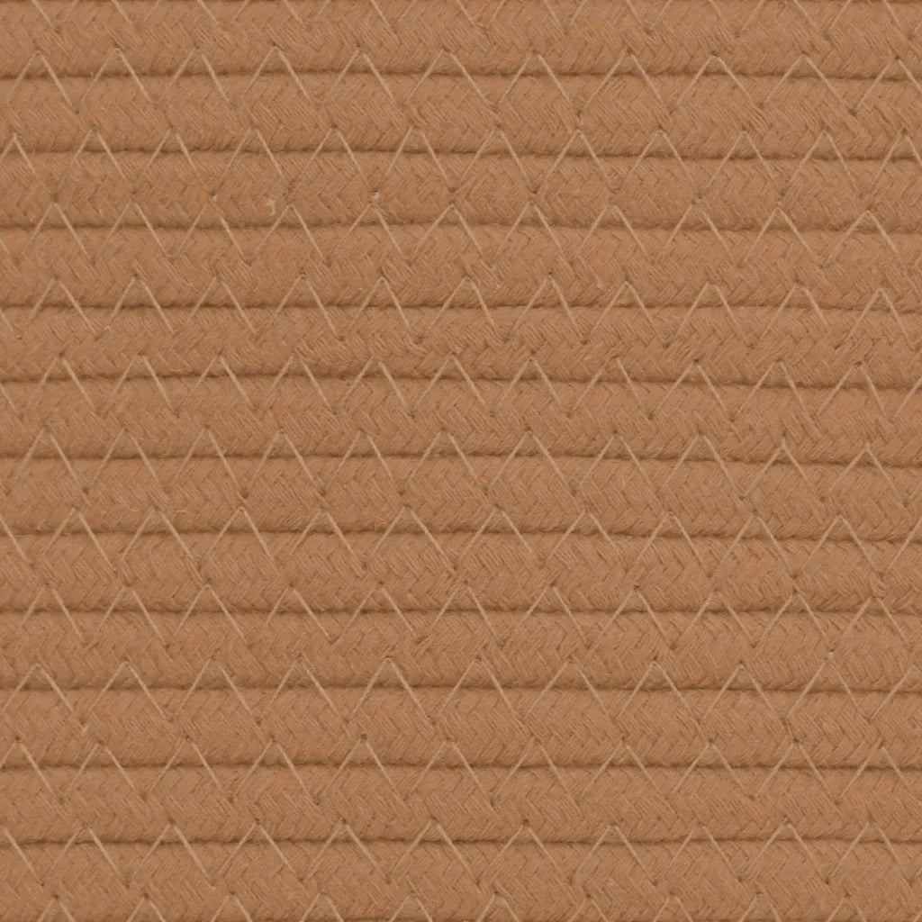 Cestino Portaoggetti Marrone ?40x35 cm in Cotone CFW4332729