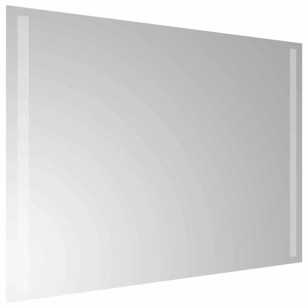 Specchio da bagno LED Trasparente 70 x 50 cm vetro temperato 42045796