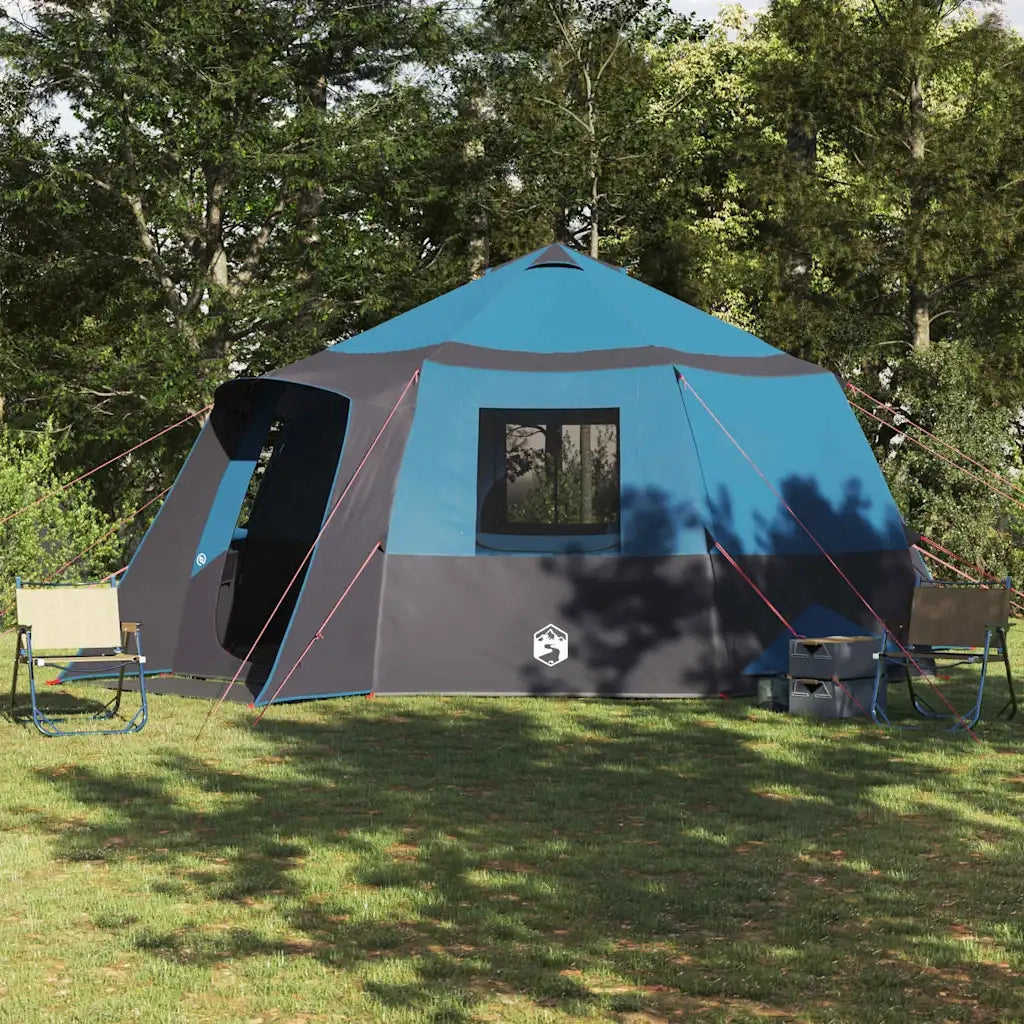 Tenda da campeggio per 12 persone con tetto Blu e Grigio 42004057