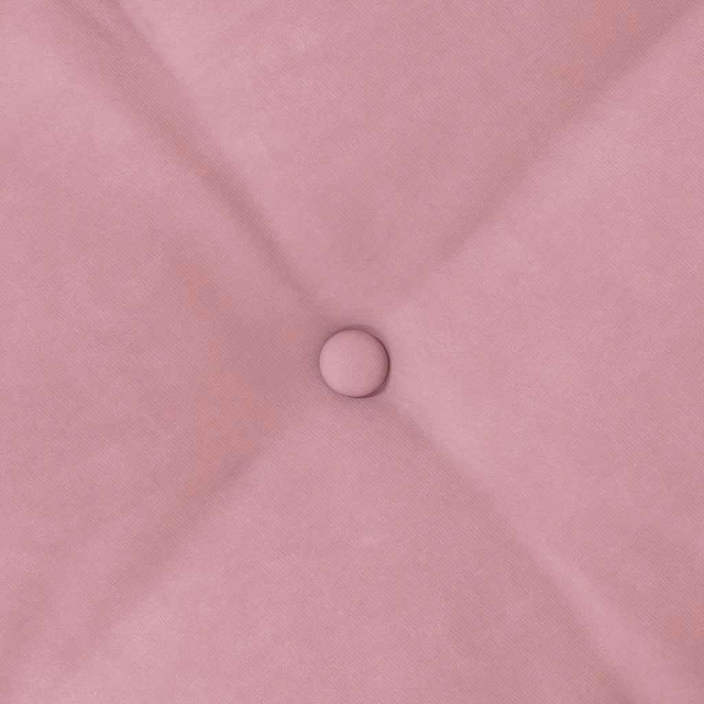 Cuscino per Schiena | Cuscino dorsale Rosa 180 x 50 cm Tessuto in Cords