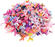 Lint decorativo in seta 3 cm - 200 pezzi - decorazione per matrimoni - accessori per capelli - artigianato - lana sintetica - decorativo in seta - 200 pezzi - 3 cm
