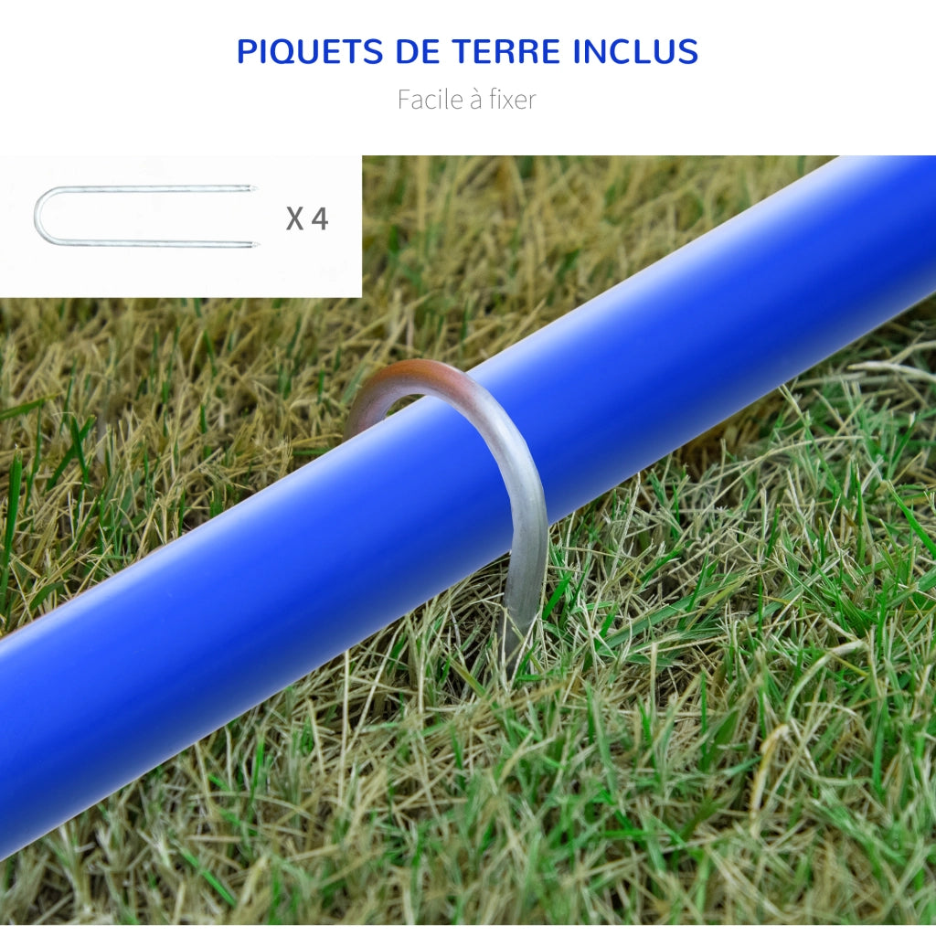 Kit Agilita Cane ¨C zephmum ¨C Blu e Arancione 88x64x95 cm
