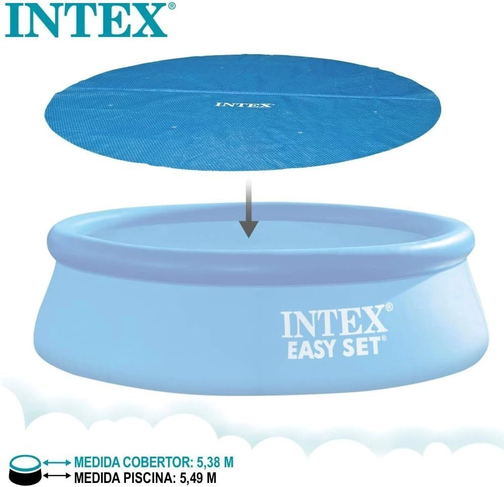 Intex Telo di Copertura Solare per Piscina Easy e Frame 549 cm Spessore 160 Micron Dimensioni di Produzione: Circa 538 cm 28015