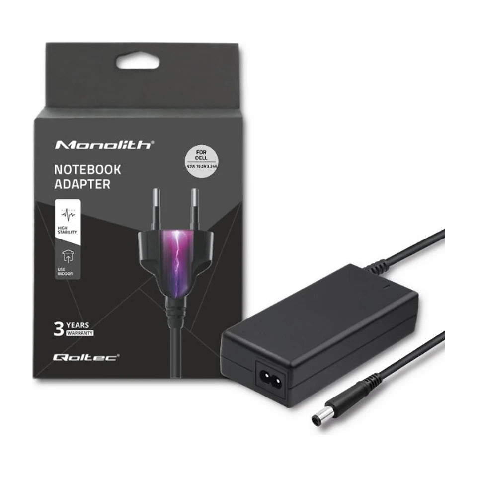 Adattatore di alimentazione Qoltec 51506 per Asus | 45W | 19V | 2.37A | 4.0*1.35 | + cavo di alimentazione