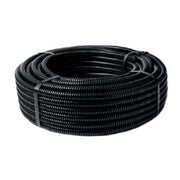 Tubo Corrugato Pieghevole Flessibile diametro 20mm Nero con Sonda Tirafilo ECTC1520T