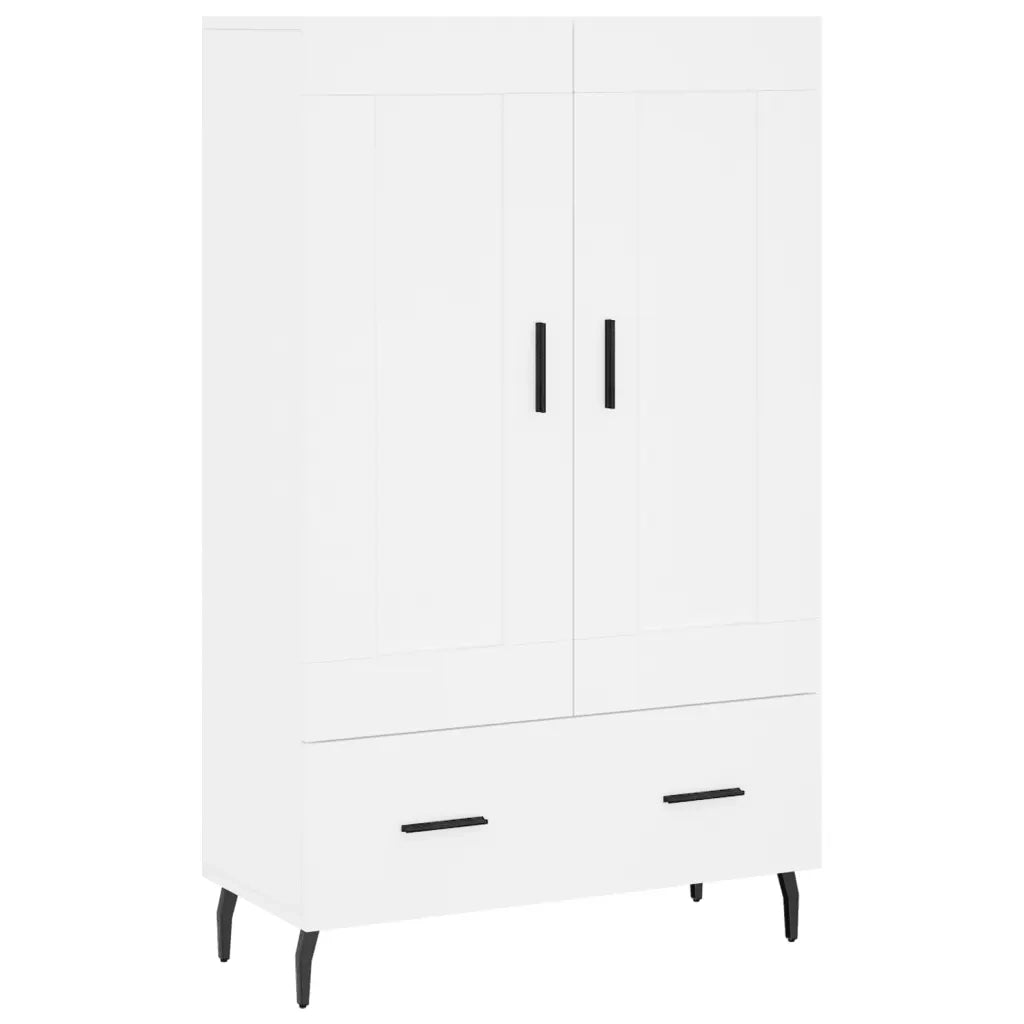 Credenza Bianca 69,5x31x115 cm in Legno Multistratocod mxl 103534
