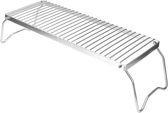 Griglia a gas portatile con gambe trasportabili | Barbecue a gas per esterno | Cottura compatta e pratica