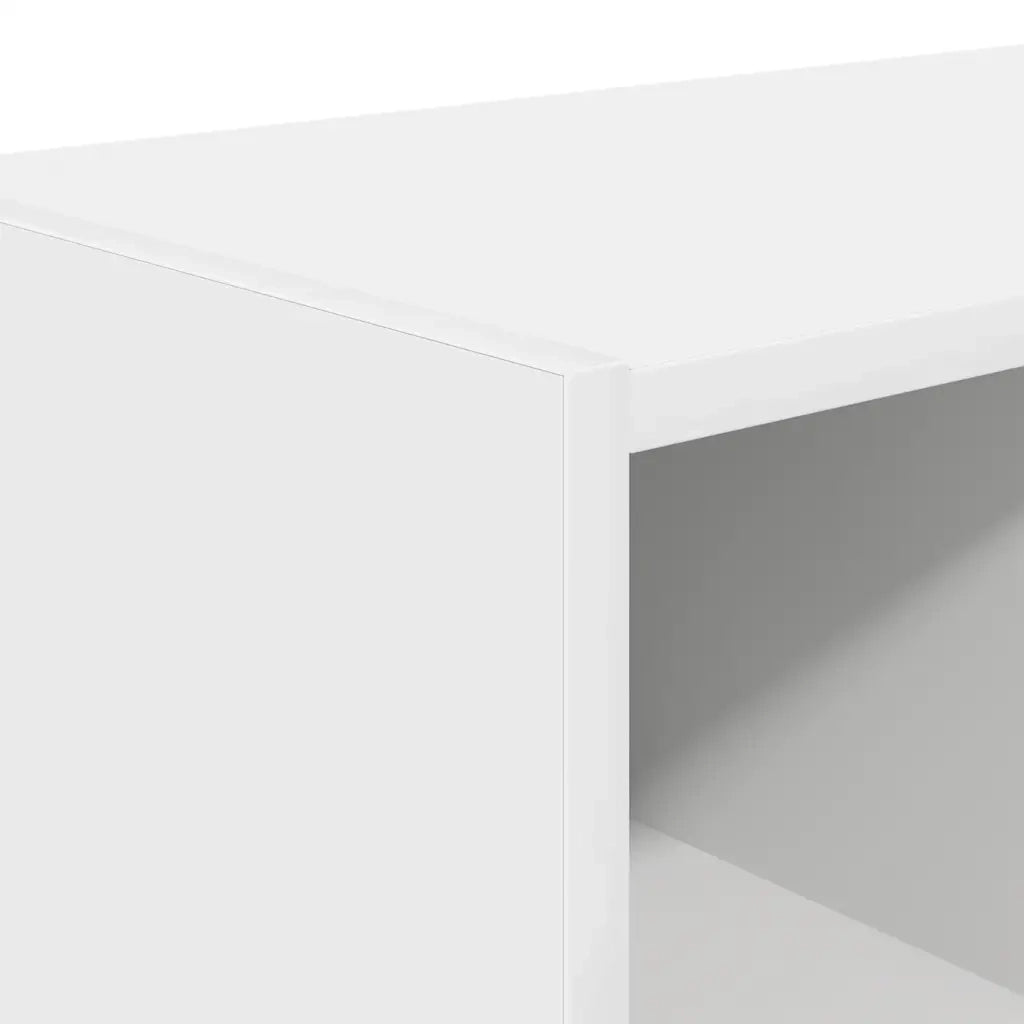 Scarpiere 2 pz Impilabili Bianche 89,5x30x40 cm CFW1525059