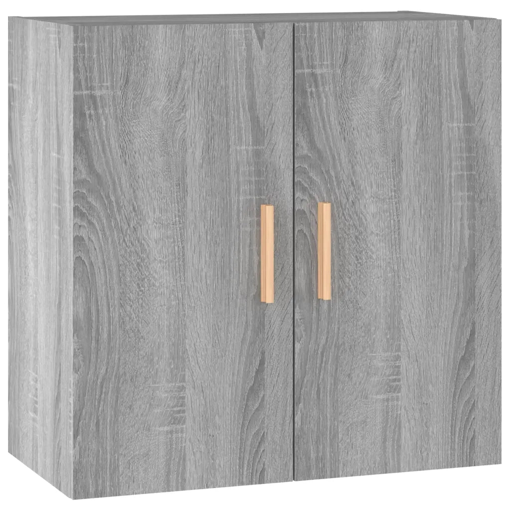 Armadietto a Muro | Mobile Pensile Grigio Sonoma 60x30x60 cm Legno Multistrato