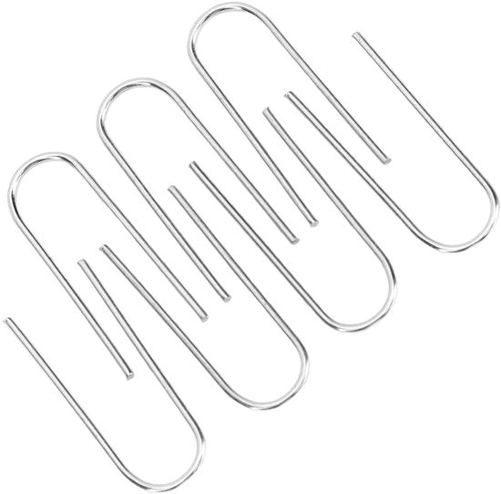 Anelli di nichrome per gioielleria 100 pezzi - Alta temperatura - Materiale resistente - Facile da utilizzare - Adatto per creare gioielli - Nichrome - Spille