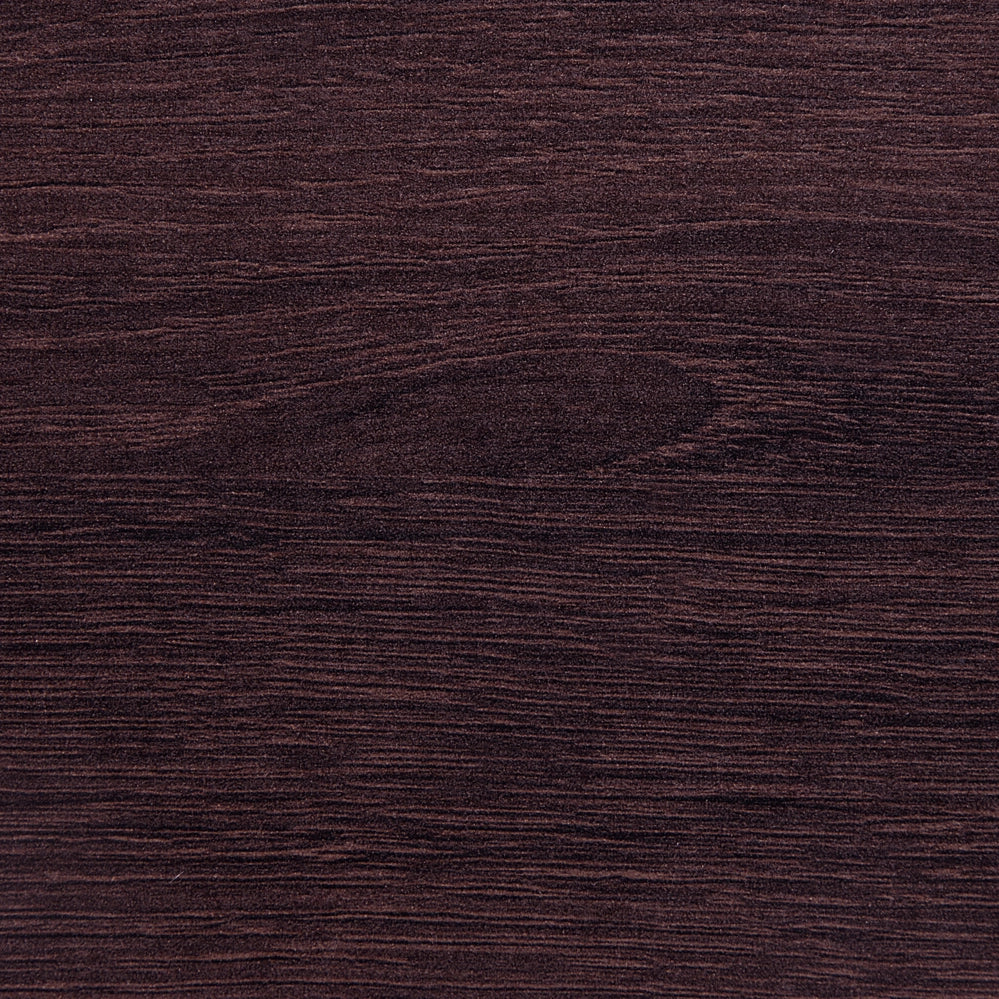 Comodino in Legno Scuro con Motivo Floreale 1 Cassetto Realizzato in Legno Design Moderno