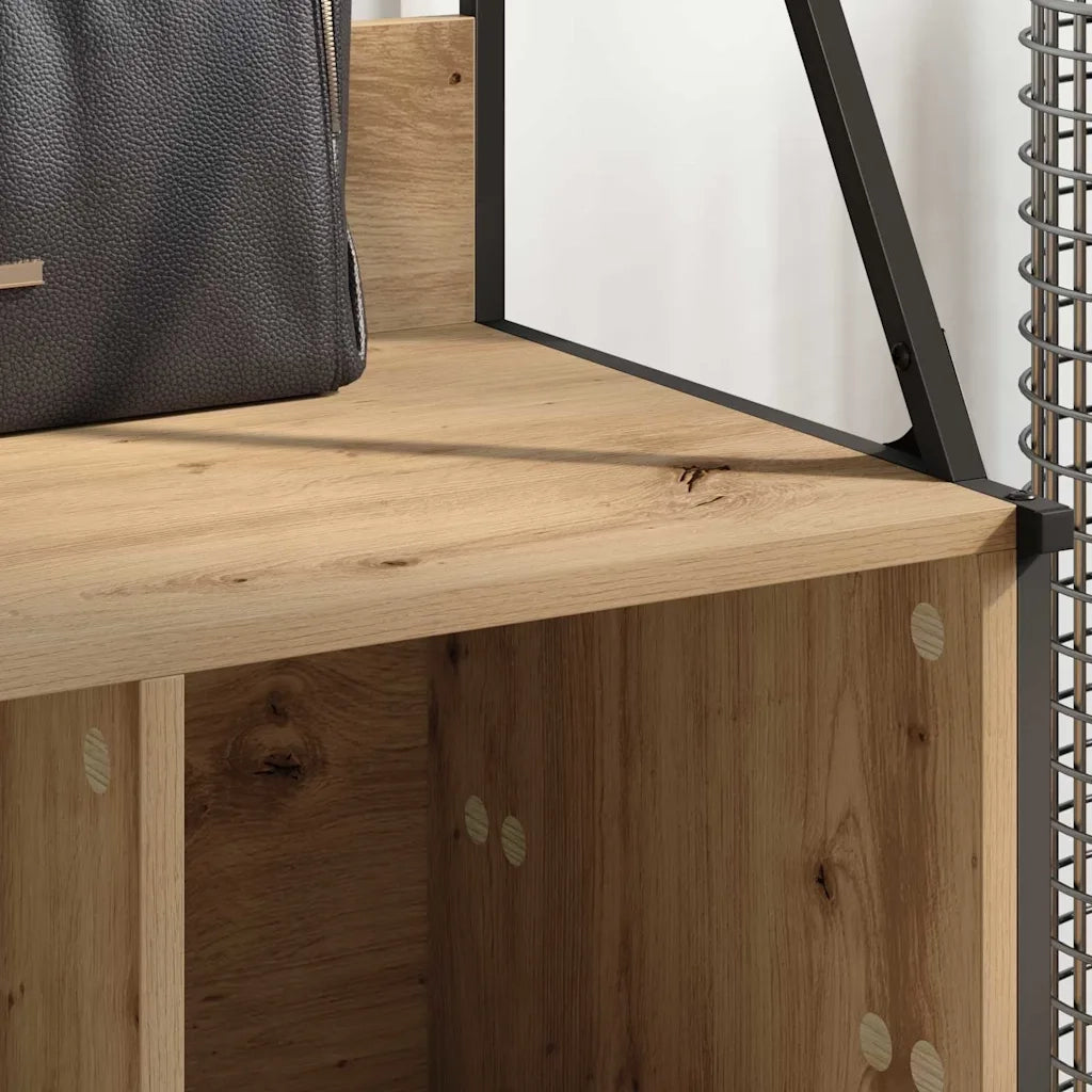 Stendibiancheria Rovere artigianale 100 x 41 x 184 cm CFW5808962