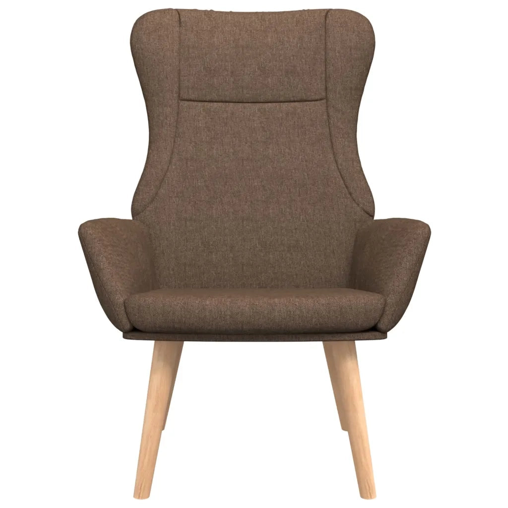 Poltrona Relax Marrone in Tessuto 341397