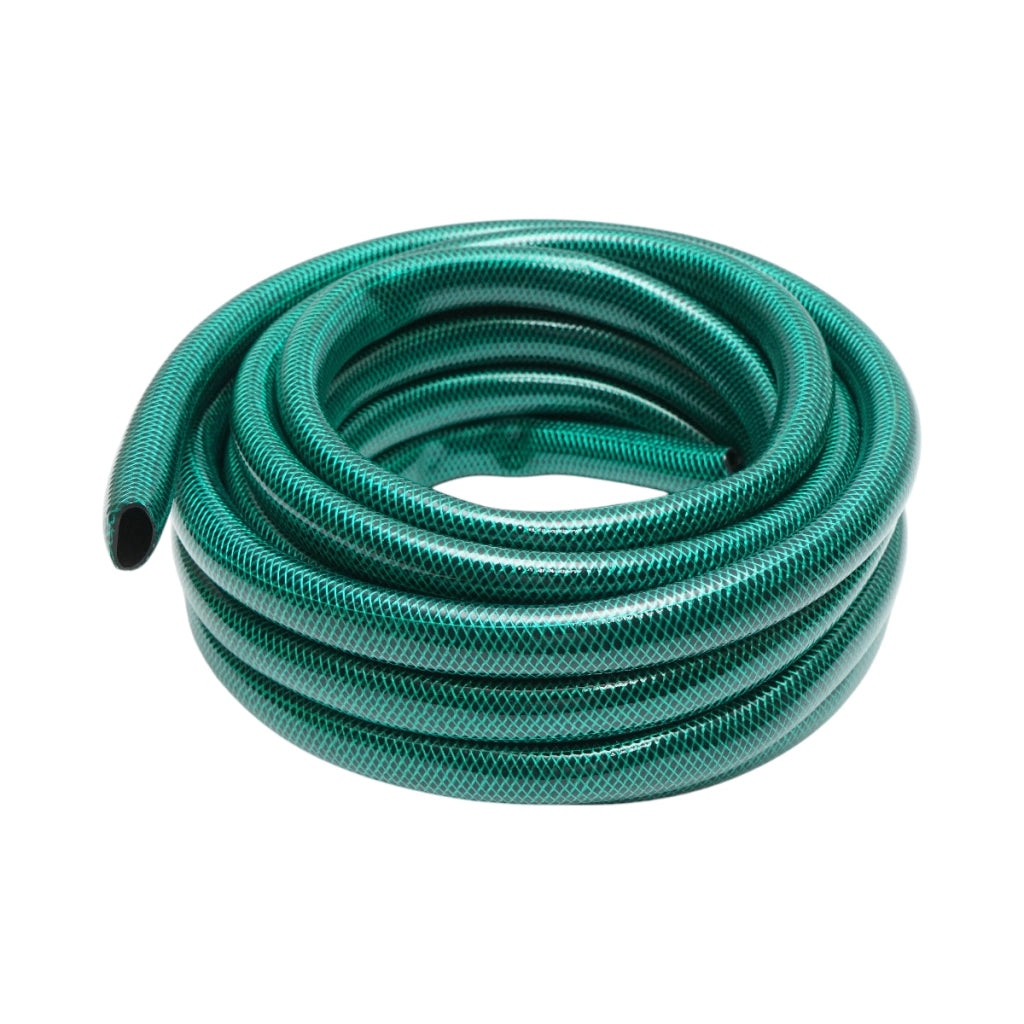 Set avvolgitubo da giardino 19mm x 7.5m con adattatore 3/4-1/2, connettori e ugello regolabile 1/2