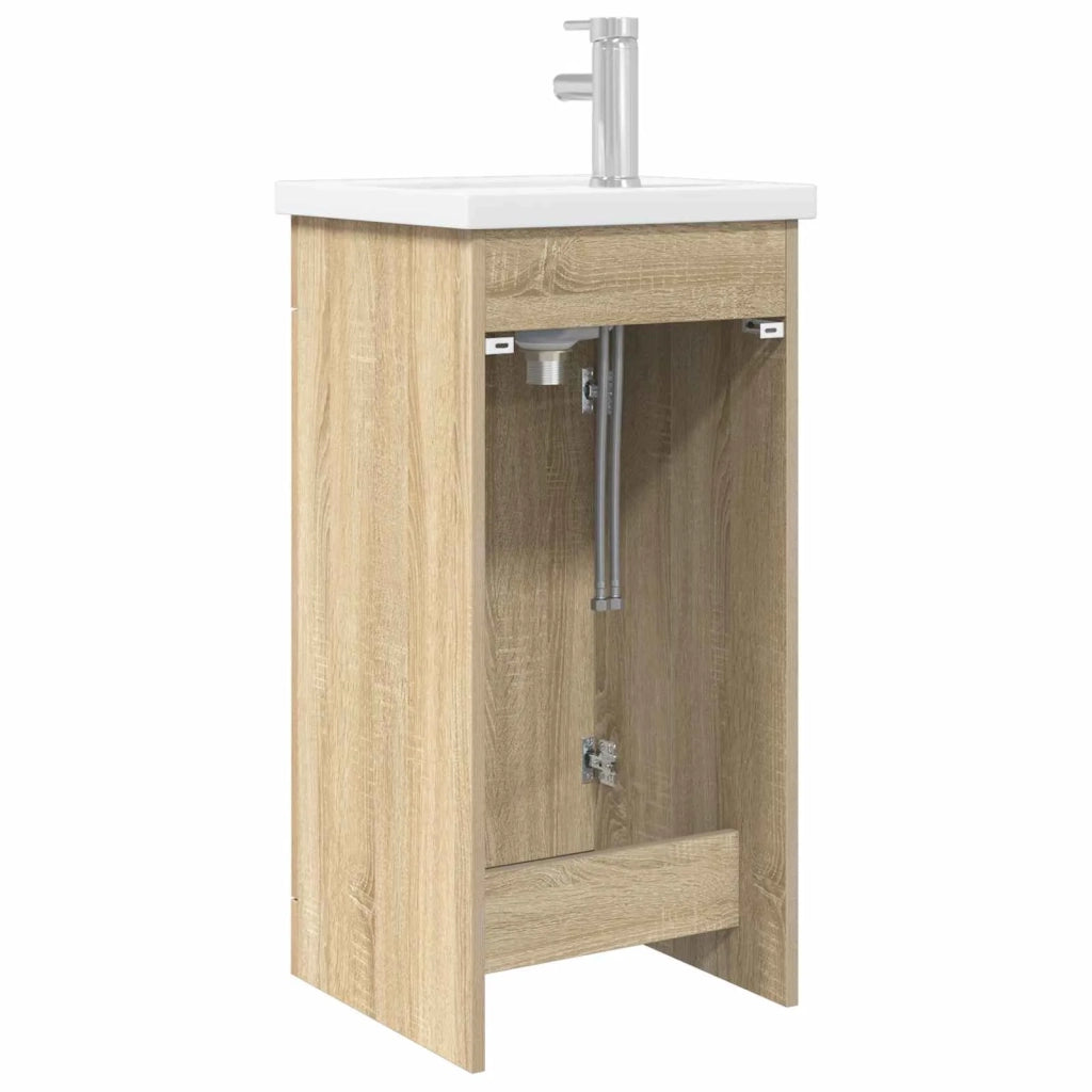 Mobile da bagno con lavabo Rovere Sonoma 42 x 40 x 84,5 cm 890674