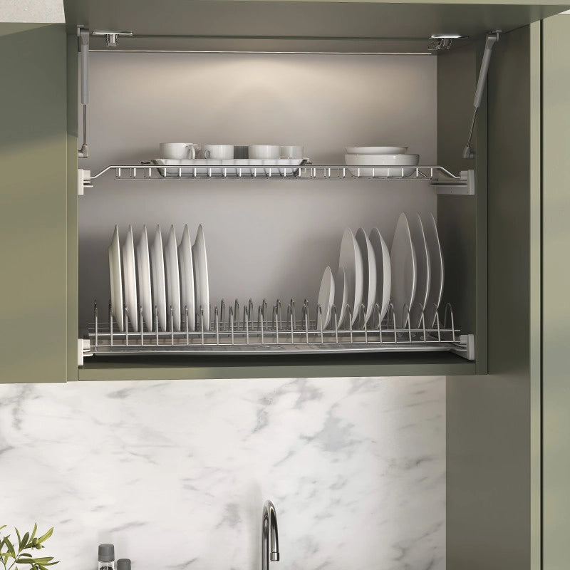 Contenitore per la raccolta differenziata Recycle da montare sul fondo e da estrarre manualmente in cucina Recycle 2x2..