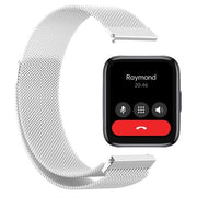 Cinturino in Acciaio Inossidabile Tessuto per Realme Watch 3 Pro
