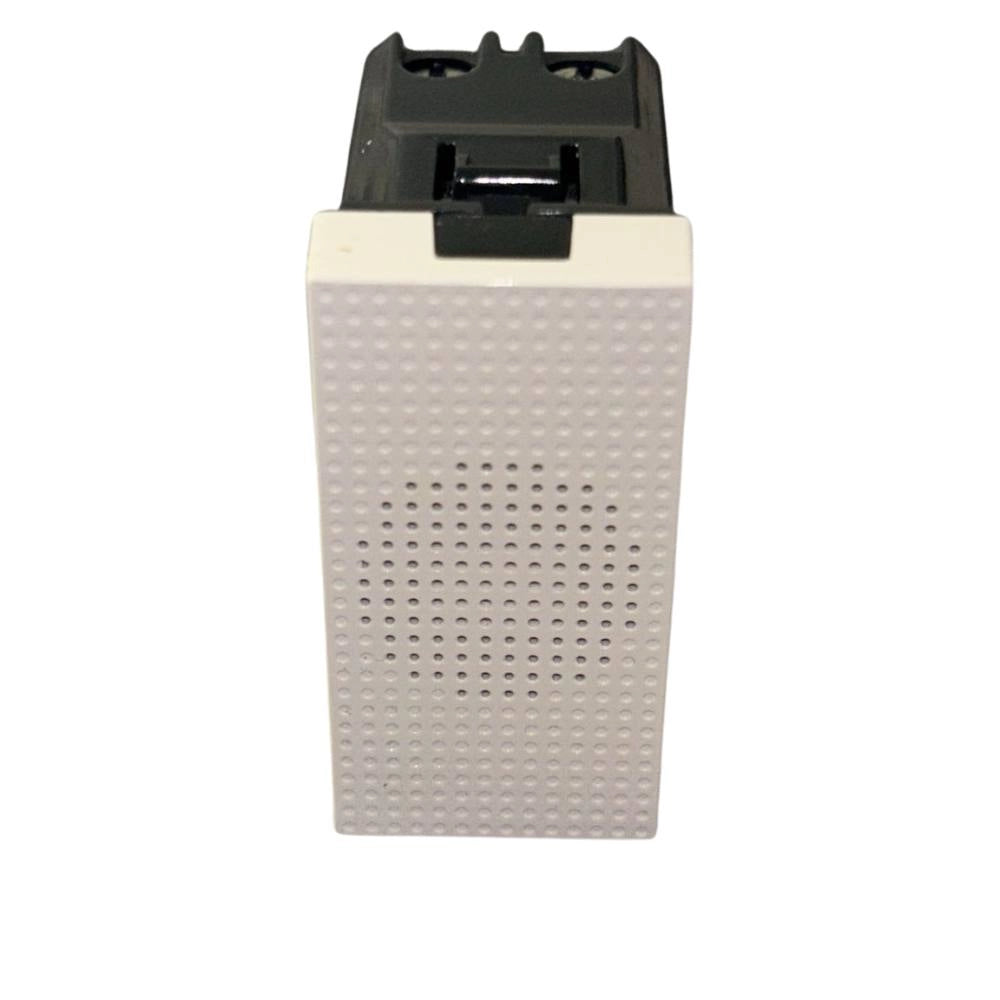 Ronzatore acustico bticino jw4356v230 230vac 80db bianco 1 modulo