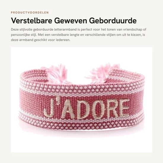 Cinturino flessibile con decorazione a maglia - Stile bohemien - Materiale: poliestere - Larghezza 2 cm - Circonferenza 15-24 cm