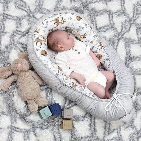 Cuscino per Bambino Reiswieg 100% cotone Anti-allergico - lettino per bambini \ Nest per neonati caldo