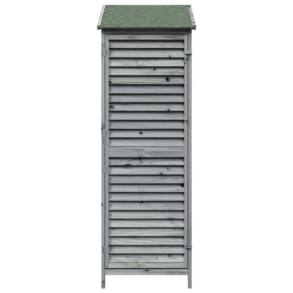 Capanno da Giardino Grigio 59 x 56 x 176 cm CFW7184500