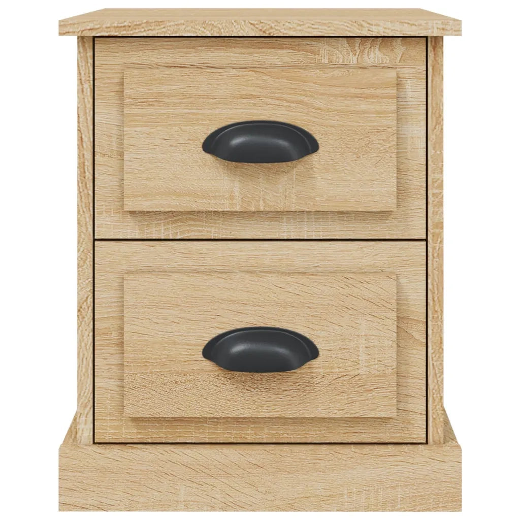 Comodino Rovere Sonoma 39x39x47,5 cm in Legno Multistrato 816150