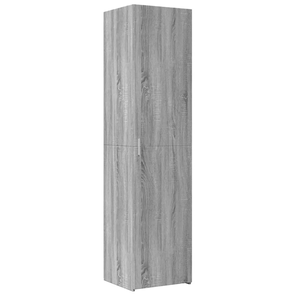 Credenza Grigio Sonoma 45x42,5x185 cm in Legno Ingegnerizzato 3281411