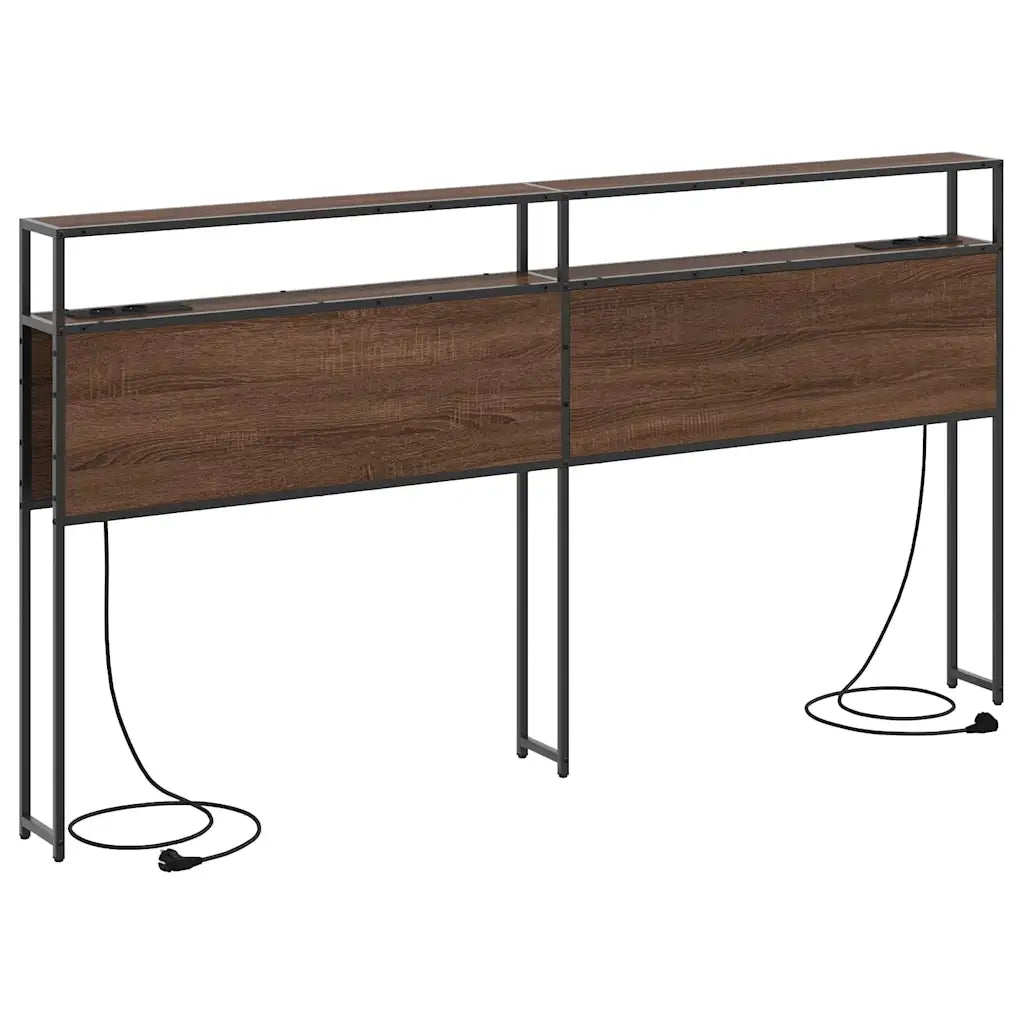 Testata contenitore Rovere marrone Legno multistrato 859774