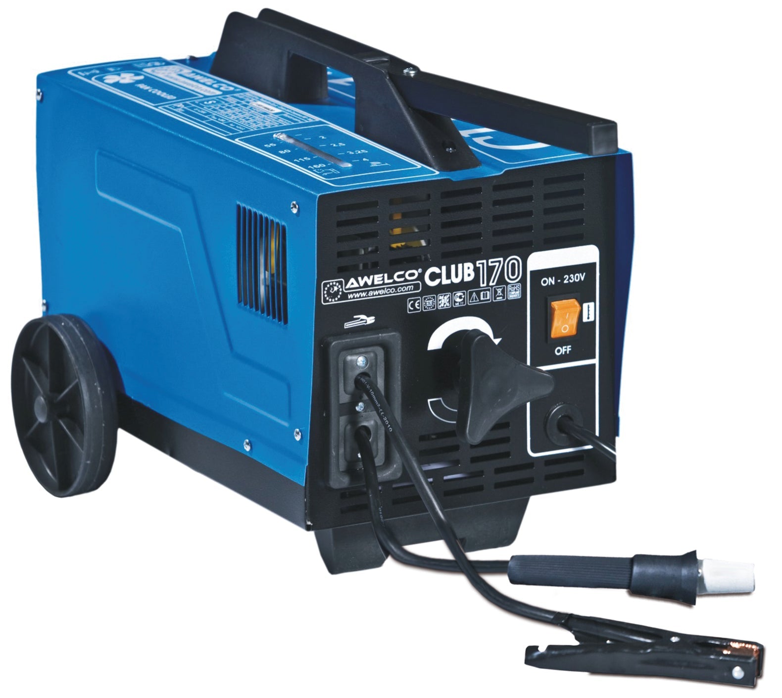Saldatrice a Elettrodi MMA Awelco Club  170 con Accessori